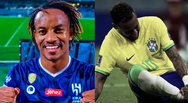 Antes de la contratación de Neymar, André Carrillo brillaba en el Al-Hilal de Arabia Saudita.
