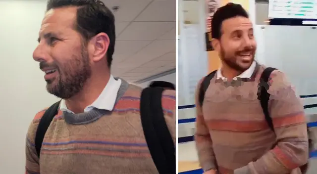 Claudio Pizarro encaró a hincha de Perú