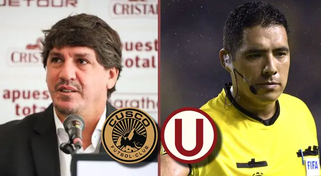 Ferrari dejó su opinión sobre el árbitro del partido tras reclamos de Cusco FC.