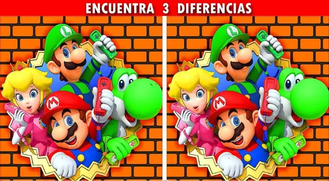 Si buscas ver las diferencias aquí, solo concéntrate al 100%