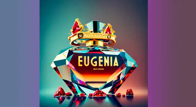 Ideograma de nombre Eugenia gratis con Inteligencia Artificial.