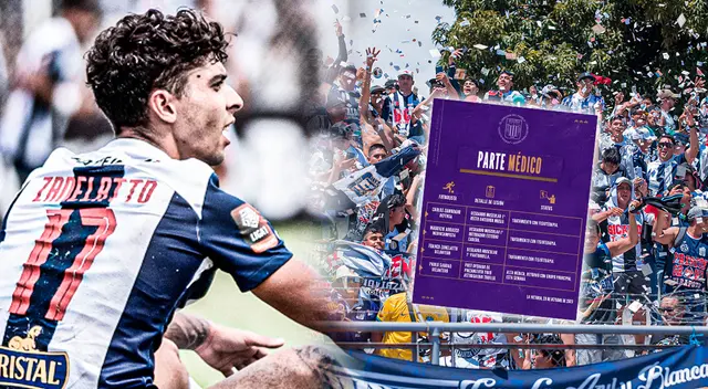 Alianza Lima: Franco Zanelatto es baja por desgarro