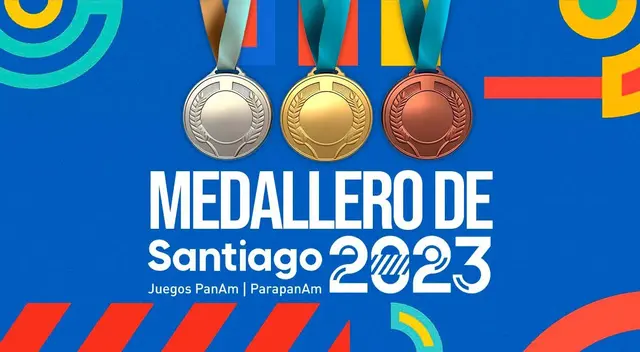 Mira cómo va el medallero de los Juegos Panamericanos Santiago 2023 HOY