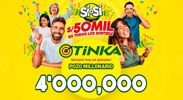 AQUÍ conoce los resultados de La Tinka de este domingo 22 de octubre.
