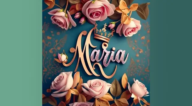 Ideogramas de nombre María personalizado con Inteligencia Artificial. Ideogramas de nombre María personalizado con Inteligencia Artificial.