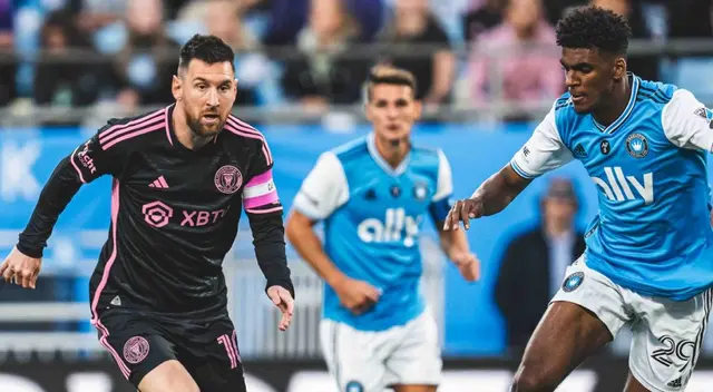 Con Messi de titular, Inter Miami perdió 1-0 ante Charlotte en la MLS