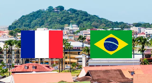 Francia comparte la frontera terrestre más grande con Brasil gracias a Guayana Francesa. Francia comparte la frontera terrestre más grande con Brasil gracias a Guayana Francesa.