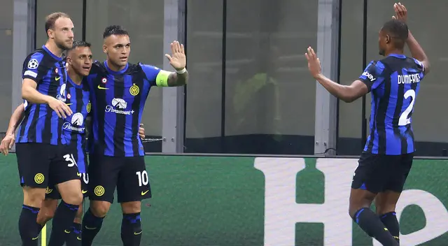 Inter de Milán recibió  a RB Salzburg por la Champions League.