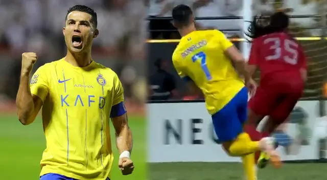Cristiano Ronaldo marcó doblete con Al Nassr en Champions League de Asia