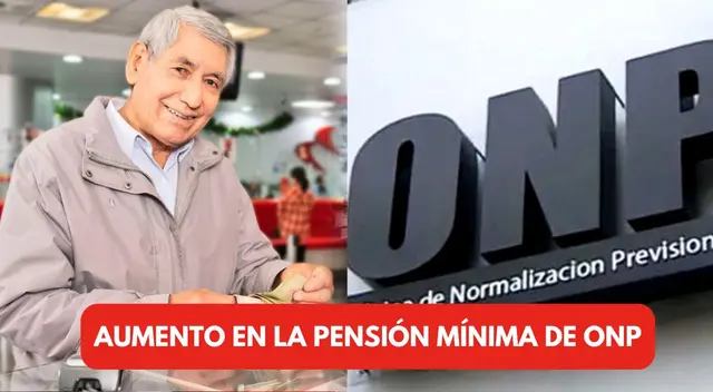 Revisa todos los detalles del aumento en la pensión mínima de ONP. Revisa todos los detalles del aumento en la pensión mínima de ONP.