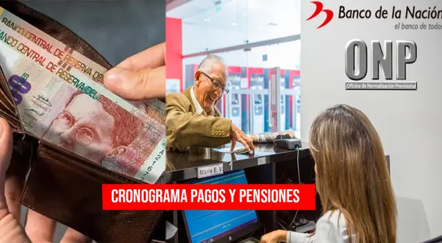 Revisa el cronograma oficial para las pensiones de la ONP y pagos en el sector público.