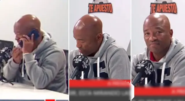 Así fue la reacción de Waldir Sáenz tras enterarse de ampay