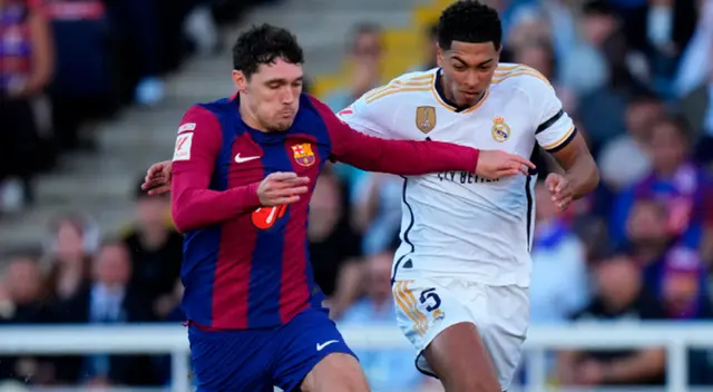 Barcelona vs Real Madrid con Bellingham por LaLiga EA Sports