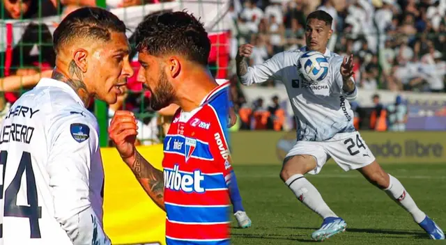 Comentaristas sorprendidos con Paolo Guerrero ante Fortaleza.
