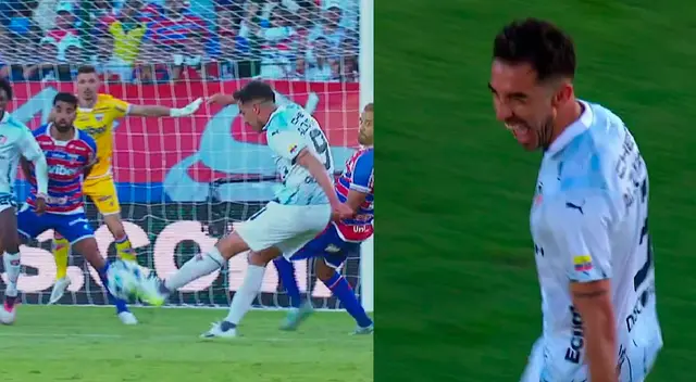 Alzugaray puso el empate para Liga de Quito.