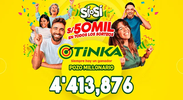 Sigue el sorteo de La Tinka y conoce los resultados EN VIVO de este domingo.