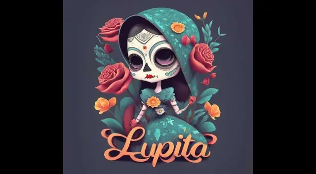 No dudes en descargar el diseño personalizado del nombre de Lupita en 3D.