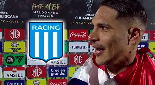 Paolo Guerrero se refirió a Racing tras ganar la Copa Sudamericana. Paolo Guerrero se refirió a Racing tras ganar la Copa Sudamericana.