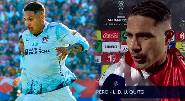 Paolo Guerrero levantó el título de la Copa Sudamericana 2023.
