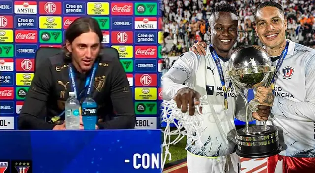 Luis Zubeldía le envió un mensaje a Paolo Guerrero y demás jugadores de LDU