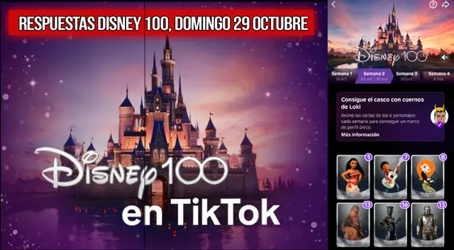 Conoce las respuestas correctas del Cuestionario Disney 100 de HOY, domingo 29 de octubre.