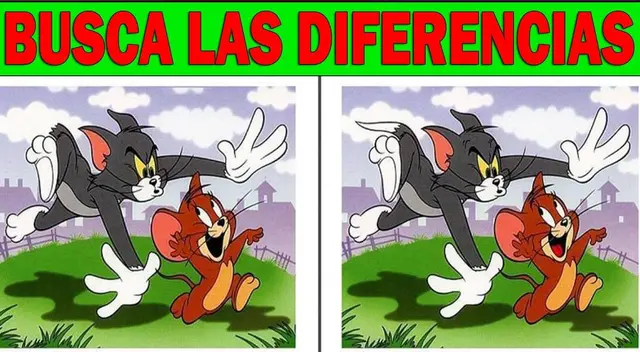 Encuentra las 6 diferencias del ejercicio mental y triunfa