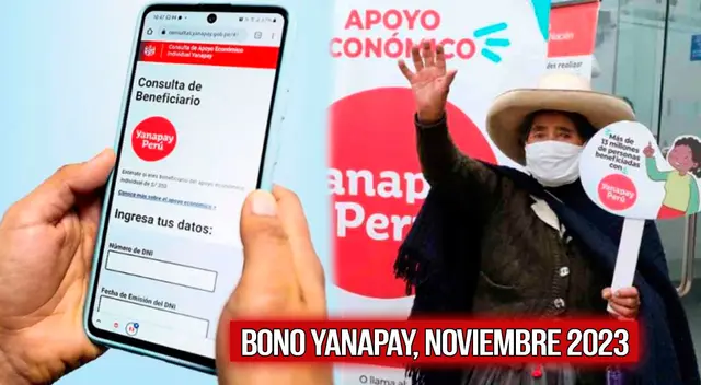 Conoce si en noviembre del 2023 se entregará nuevamente el famoso Bono Yanapay de 700 soles. Conoce si en noviembre del 2023 se entregará nuevamente el famoso Bono Yanapay de 700 soles.