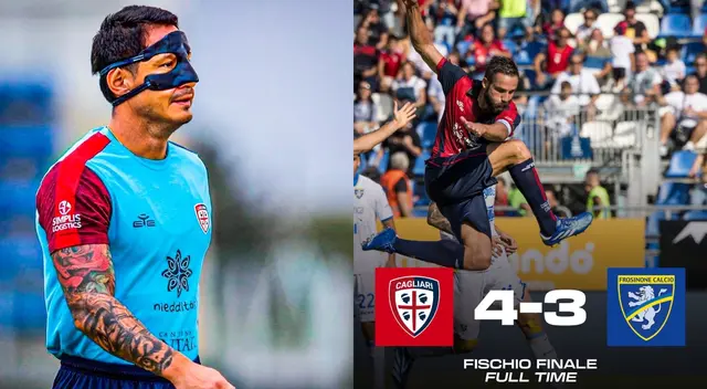 Lapadula estuvo en la banca del Cagliari ante Frosinone. Lapadula estuvo en la banca del Cagliari ante Frosinone.