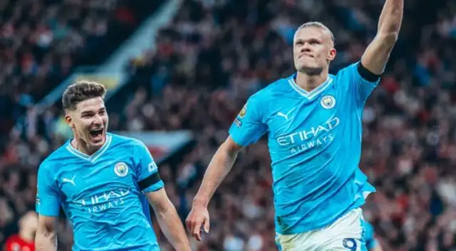 Manchester City se llevó el clásico de la ciudad por goleada en Old Trafford.