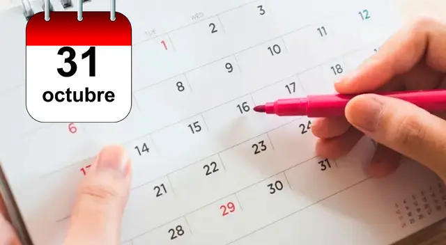 Conoce si este 31 de octubre es feriado o día no laborable en Perú.