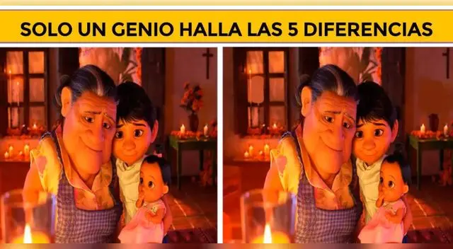 ¿Ves las 5 diferencias del interesante ejercicio mental en solo 6 segundos?