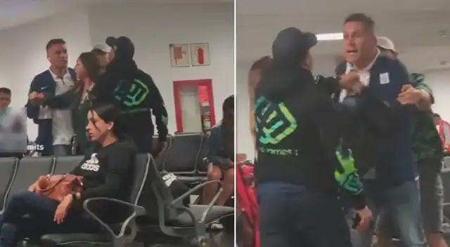 Leao Butrón casi se va a los golpes con un hincha