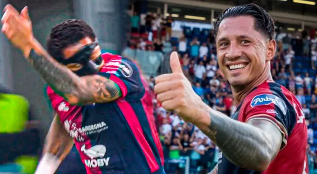 Gianluca Lapadula volvió a jugar después de cinco meses de para por lesión