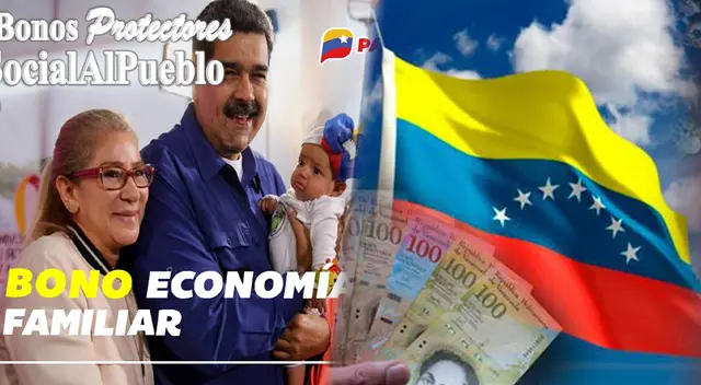 El Bono Economía Familiar se entrega a los jefes de hogar en Venezuela. El Bono Economía Familiar se entrega a los jefes de hogar en Venezuela.