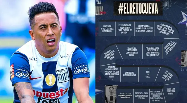 Christian Cueva no cumplió con uno de los desafíos del 'Reto Cueva'.