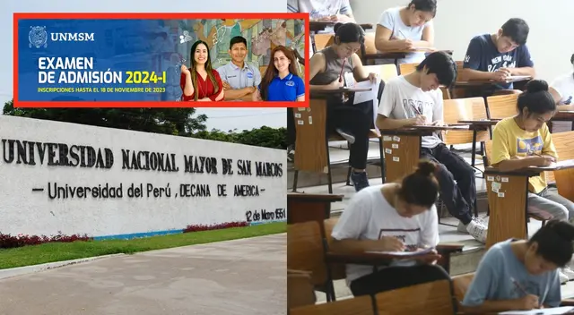 Te compartimos la lista completa de vacantes para la admisión San Marcos 2024. Te compartimos la lista completa de vacantes para la admisión San Marcos 2024.