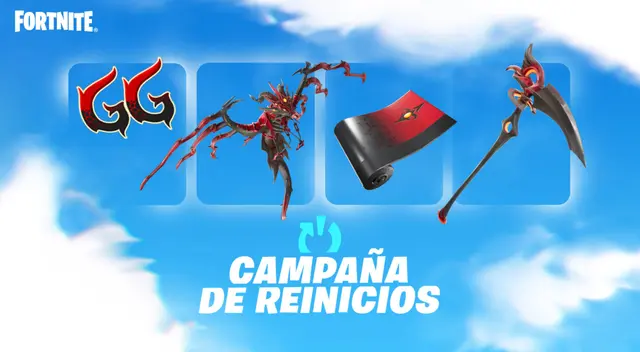 Pasos y guía completa para conseguir los premios de la Campaña de Reinicios de Fortnite.