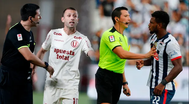 Universitario vs Alianza: ¿Cómo le fue al árbitro Kevin Ortega este 2023 con cada equipo?