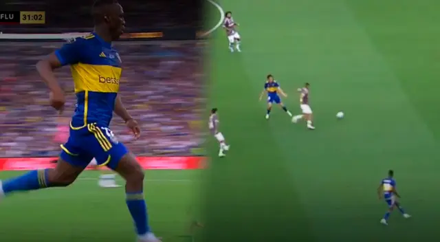 Luis Advíncula tiene garrafal error en pase a Edinson Cavani y pierde la jugada