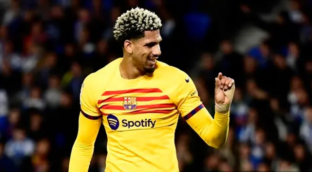 Barcelona ganó 1-0 a la Real Sociedad gracias al agónico gol de Araújo