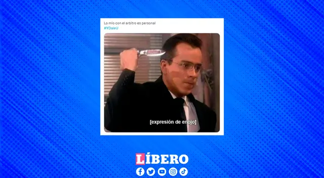 Algunos hinchas se mostraron disgustados con la decisión arbitral en el clásico peruano