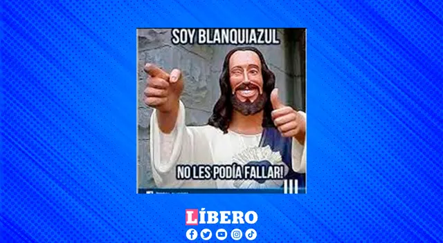 ¿Dios es blanquiazul? Así lo creen los hinchas de Alianza tras firmarse el empate en el Monumental.