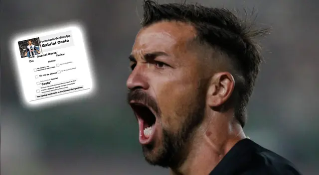 Gabriel Costa anotó el gol del empate para Alianza Lima ante Universitario