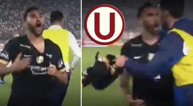Pablo Míguez realizó un particular festejo tras el golazo de Gabriel Costa