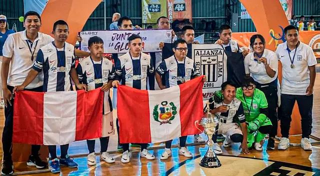 Alianza Lima campeón de fútsal down