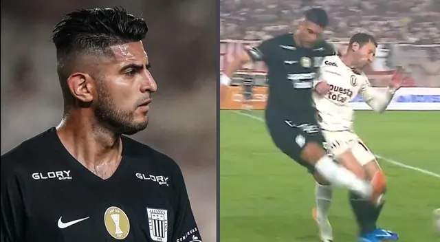 Carlos Zambrano fue uno de los cambios de Alianza Lima ante Universitario.