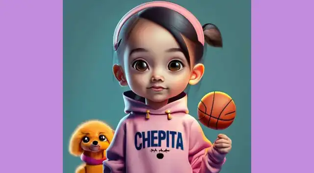 El nombre de 'Chepita' fue elaborado con el aplicativo Ideogram.