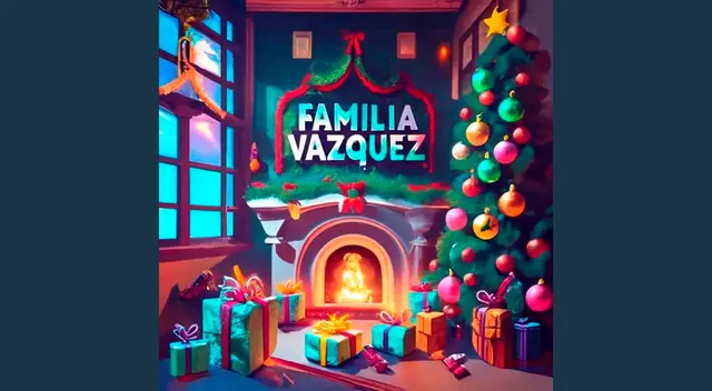 Ideogram de la familia Vasquéz personalizado con IA. Ideogram de la familia Vasquéz personalizado con IA.