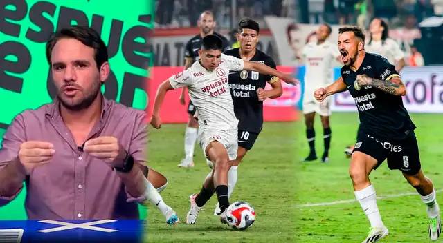 Succar critica jugada de Universitario en el gol de Alianza: "Parece que no era de una final" Succar critica jugada de Universitario en el gol de Alianza: "Parece que no era de una final"