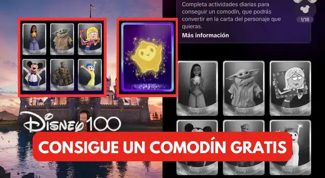 Consigue HOY un comodín GRATIS para Disney 100 en TikTok. Consigue HOY un comodín GRATIS para Disney 100 en TikTok.